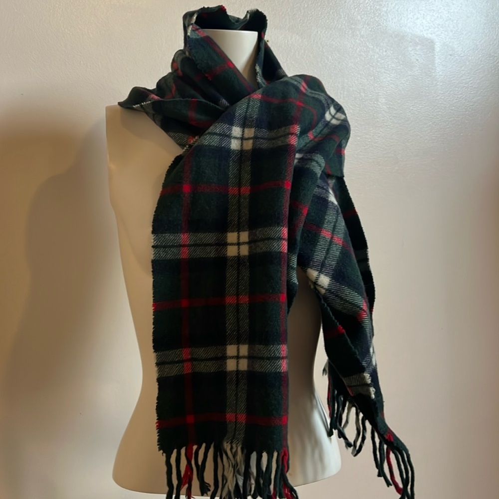 Gap wool Tartan plaid scarf celtic design